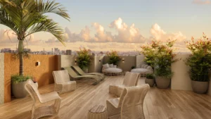 sunset no 12º andar